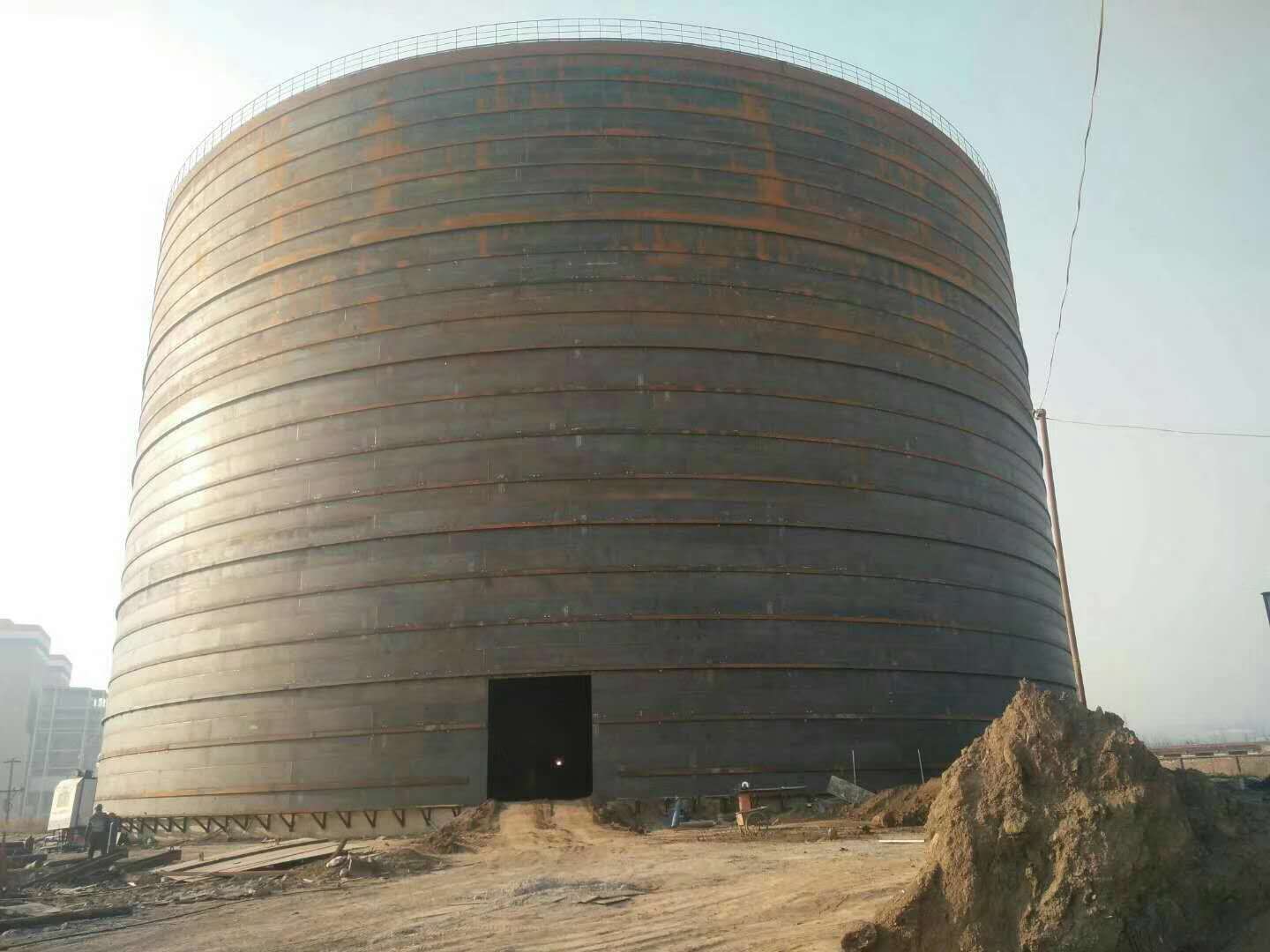 日照承建大型钢板库的好处及原理