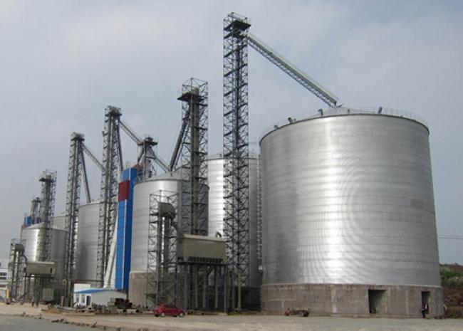 日照大型钢板库构造参数及水泥储存质量